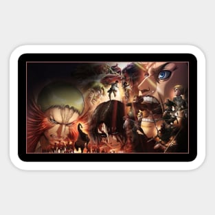 Attack On Titan Sticker